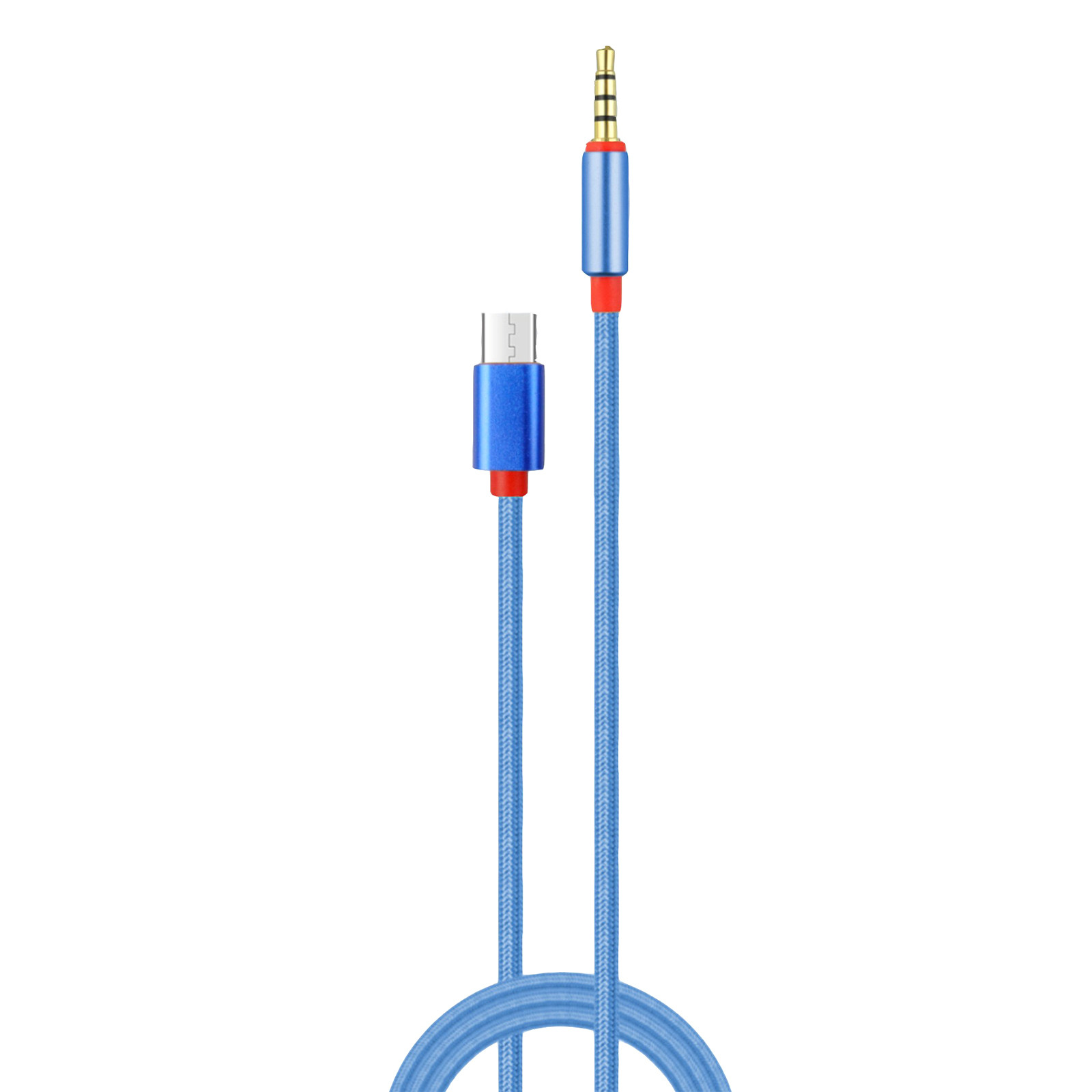 thumbnail image 2 of USB C a 3.5mm Audio Aux Jack 3.3FT USB Tipo C a Macho Cable Adaptador Auriculares Coche, 2 of 2